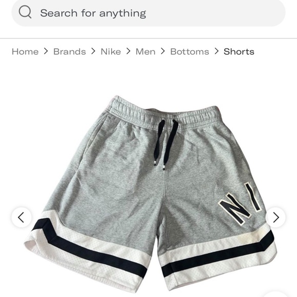 Nike Other - Nike Air Gray Men's Shorts size X-Large
